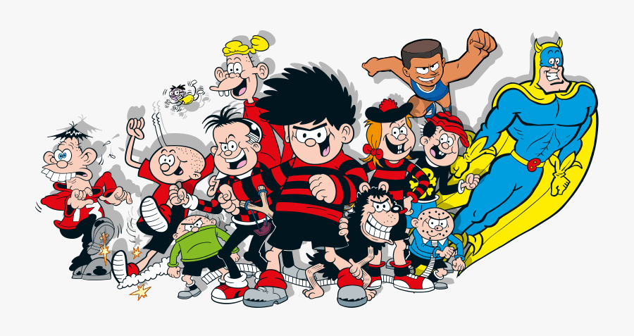 Beano Characters, Transparent Clipart