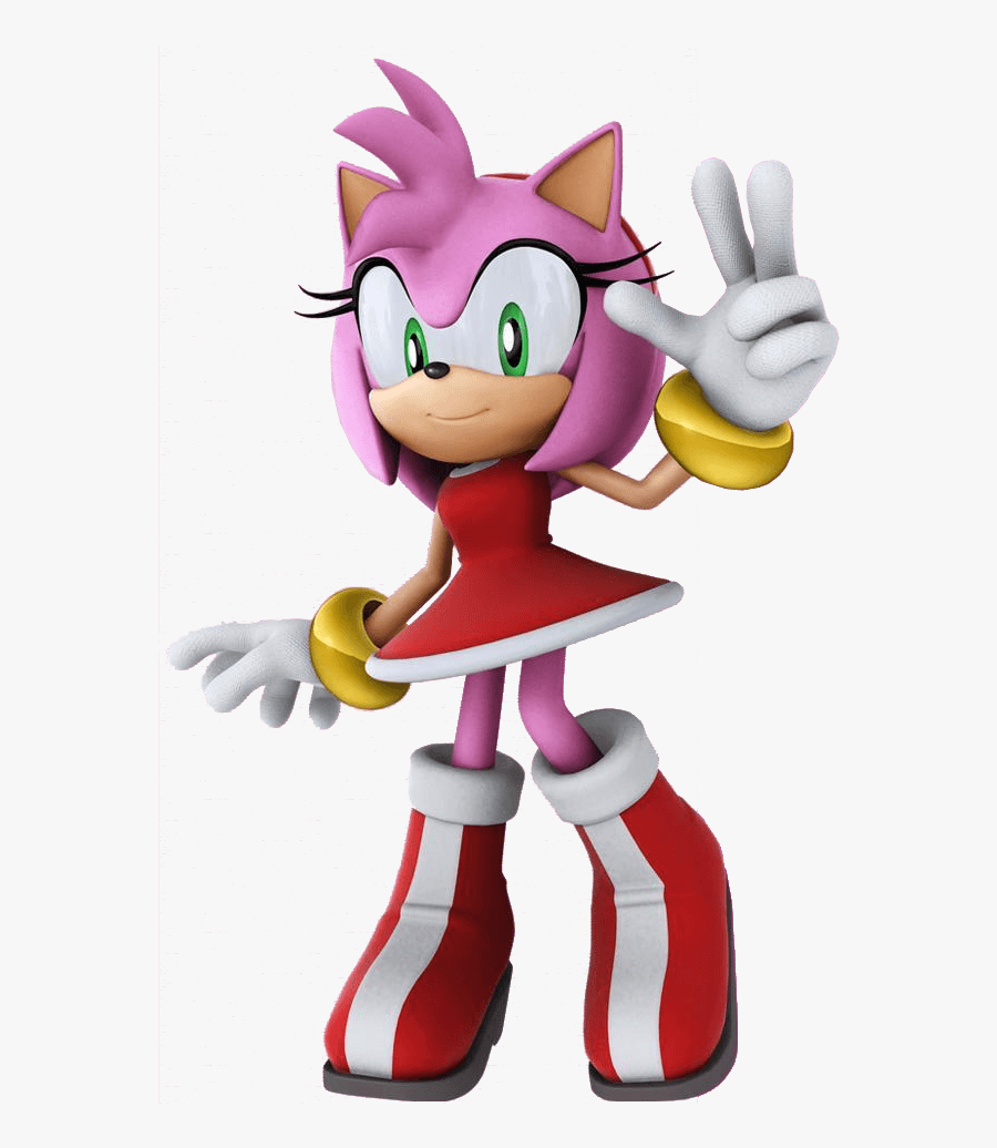 Amy Rose The Hedgehog, Transparent Clipart