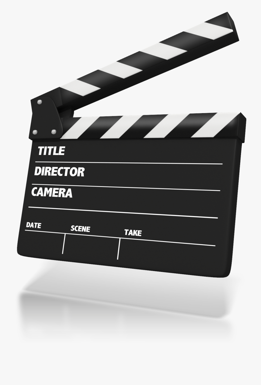 Clapperboard Animation Presentation Clapping Clip Art - Movie Clapper Board Animated, Transparent Clipart