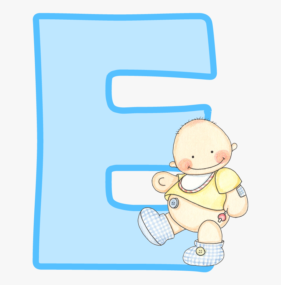 Infant Clipart Alphabet Block - Baby Shower Niño, Transparent Clipart