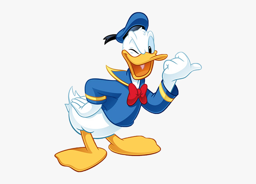 Pato Donald Walt Disney, Transparent Clipart