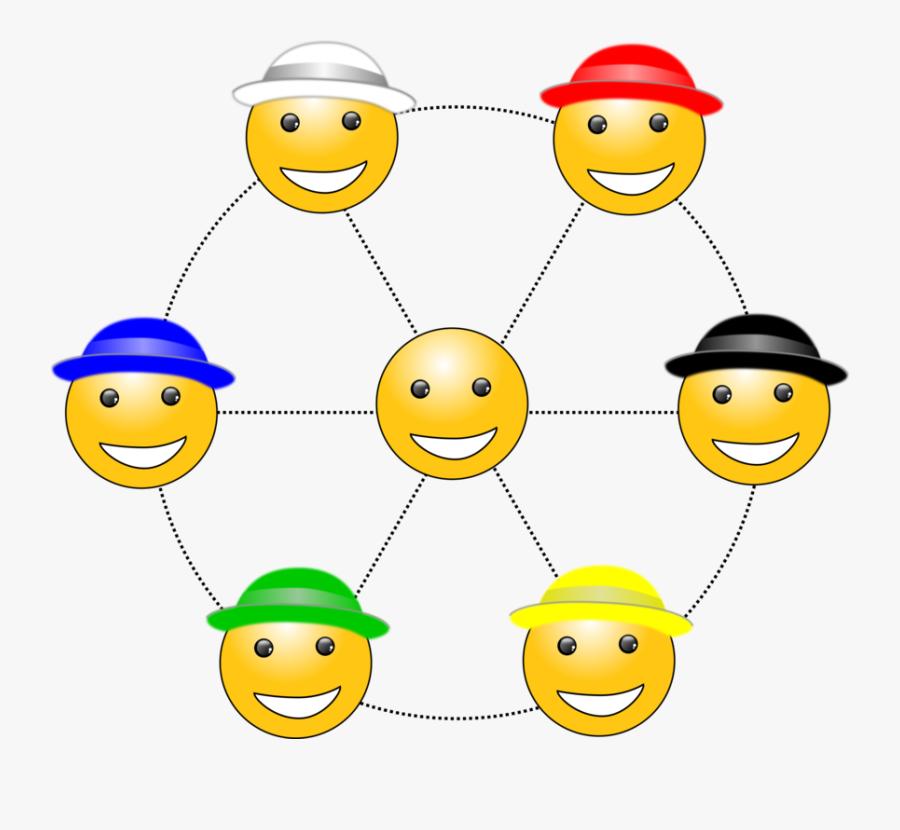 Emoticon,area,smiley - Six Thinking Hats, Transparent Clipart