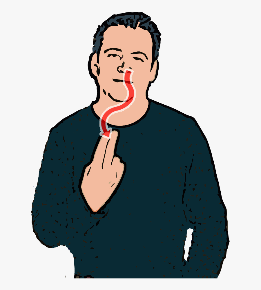 British Sign Language Good, Transparent Clipart