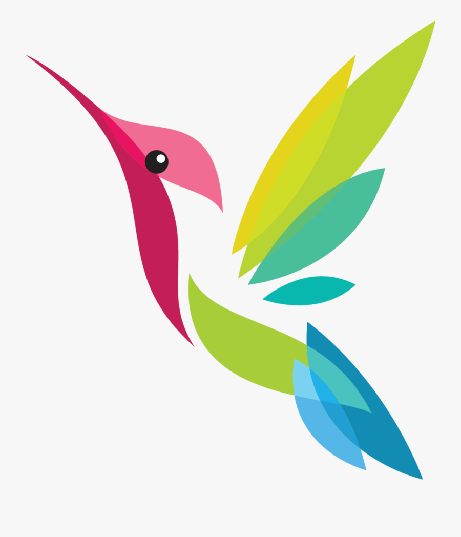 Be Like A Hummingbird - Colibri Silueta, Transparent Clipart