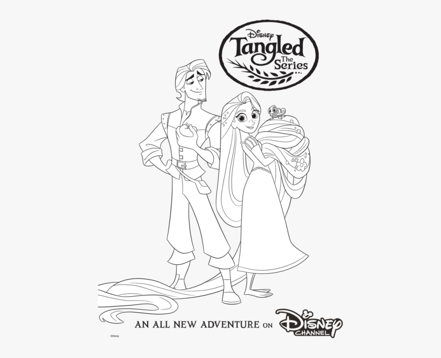Rapunzel's Tangled Adventure Coloring Pages, Transparent Clipart