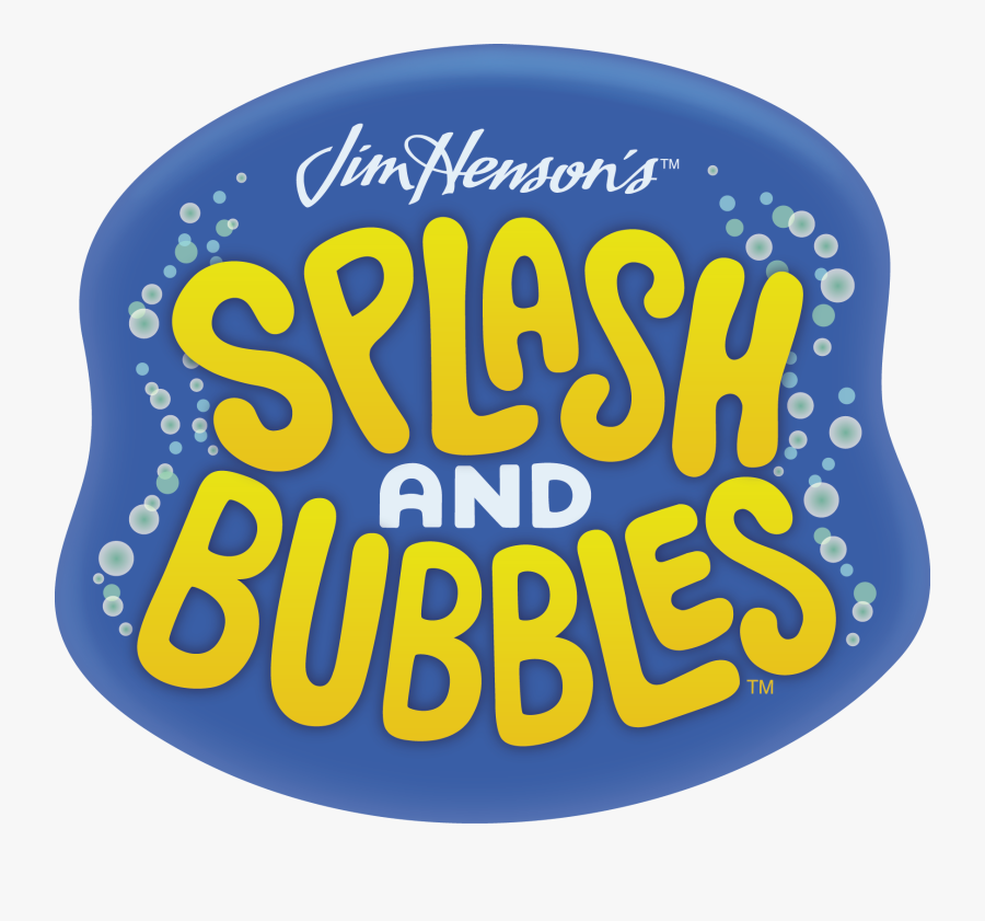 Splash And Bubbles Logo Png, Transparent Clipart