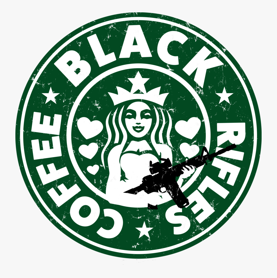 Black Rifle Coffee Starbucks, Transparent Clipart