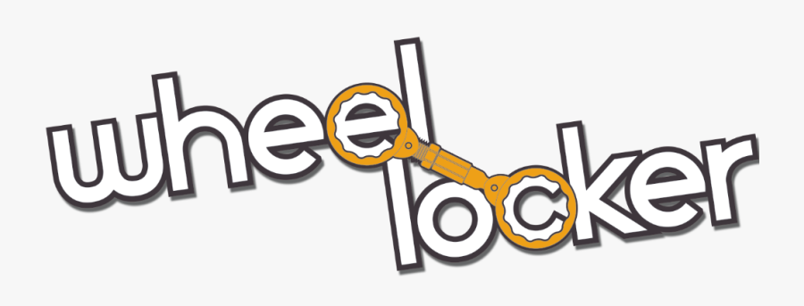 Wheel Locker Title, Transparent Clipart