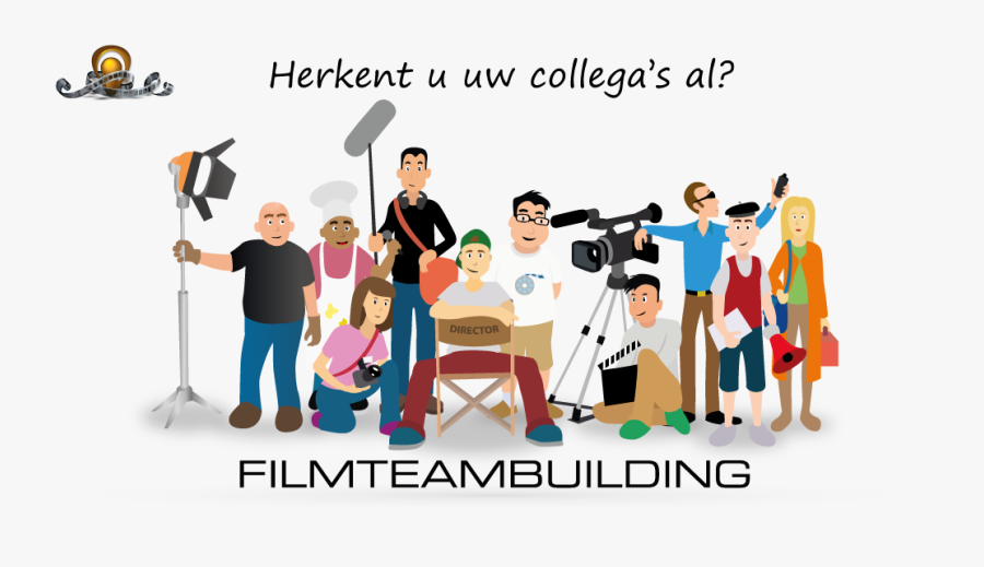 Filmteambuilding Banner Png - Teambuilding Grappig, Transparent Clipart