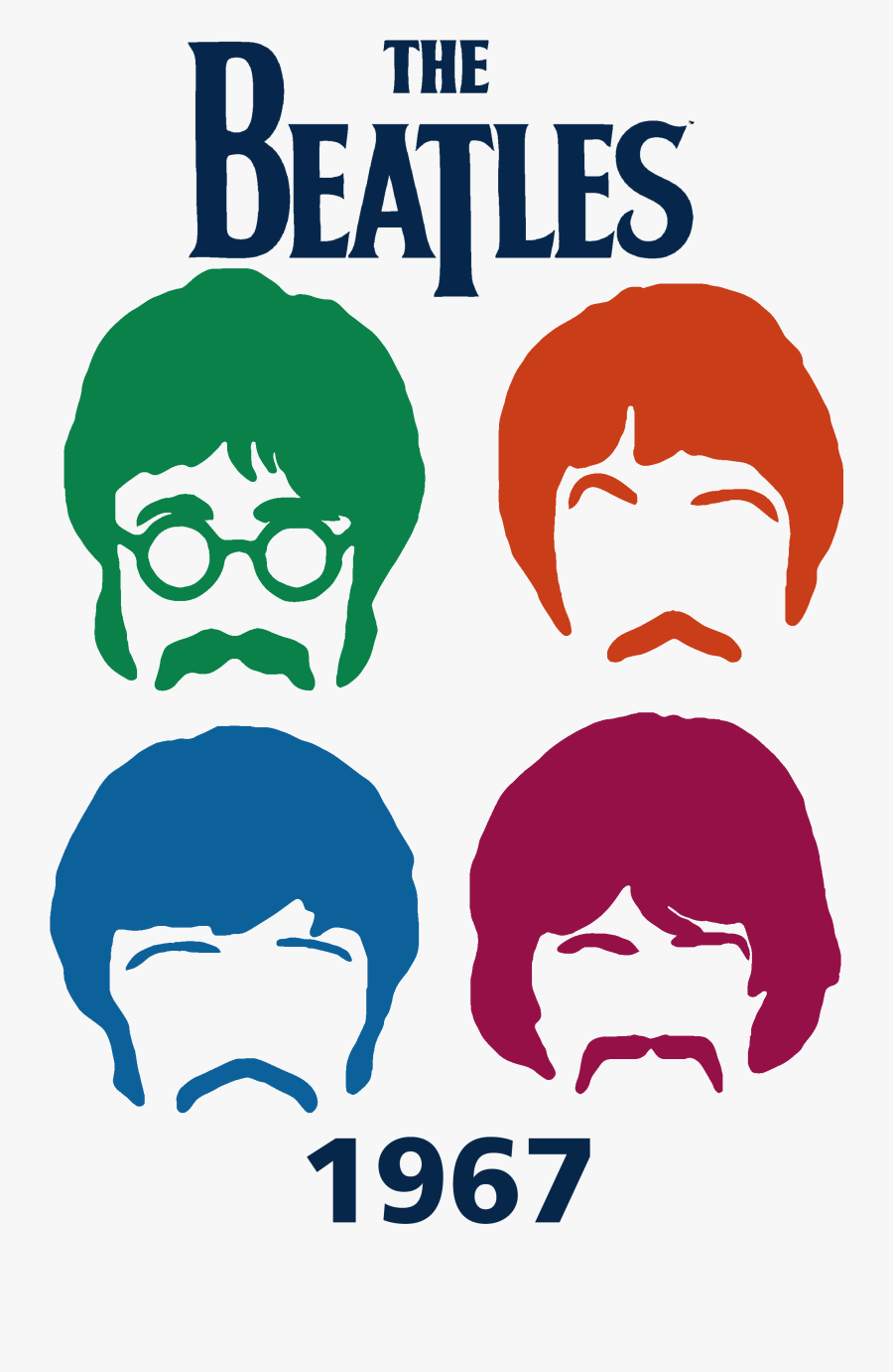 Beatles Clipart , Png Download - Beatles Sticker, Transparent Clipart