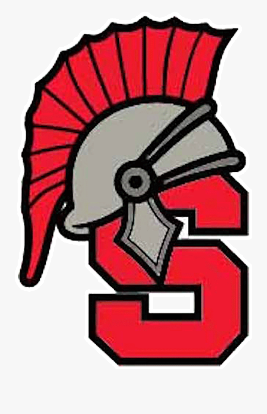 School Logo - Springfield Spartans Logo Akron Ohio, Transparent Clipart