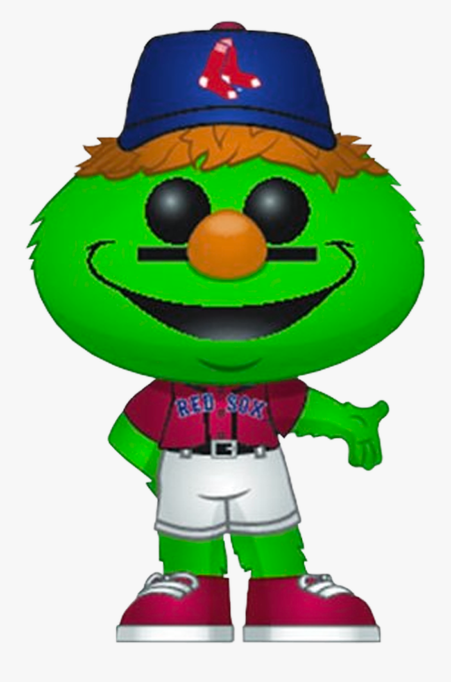 Wally The Green Monster Boston Red Sox Mascot Pop Vinyl - 2019 Mlb Mascots Funko Pop, Transparent Clipart