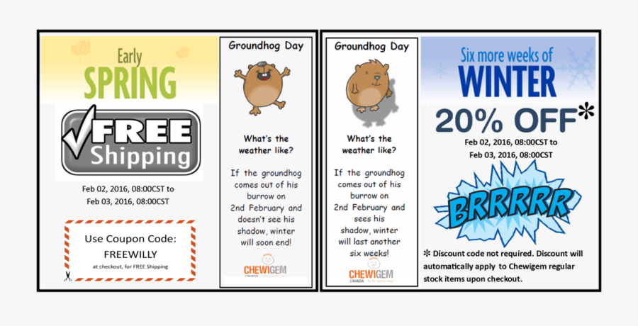 Sales Times Will Be - Groundhog Day Song, Transparent Clipart