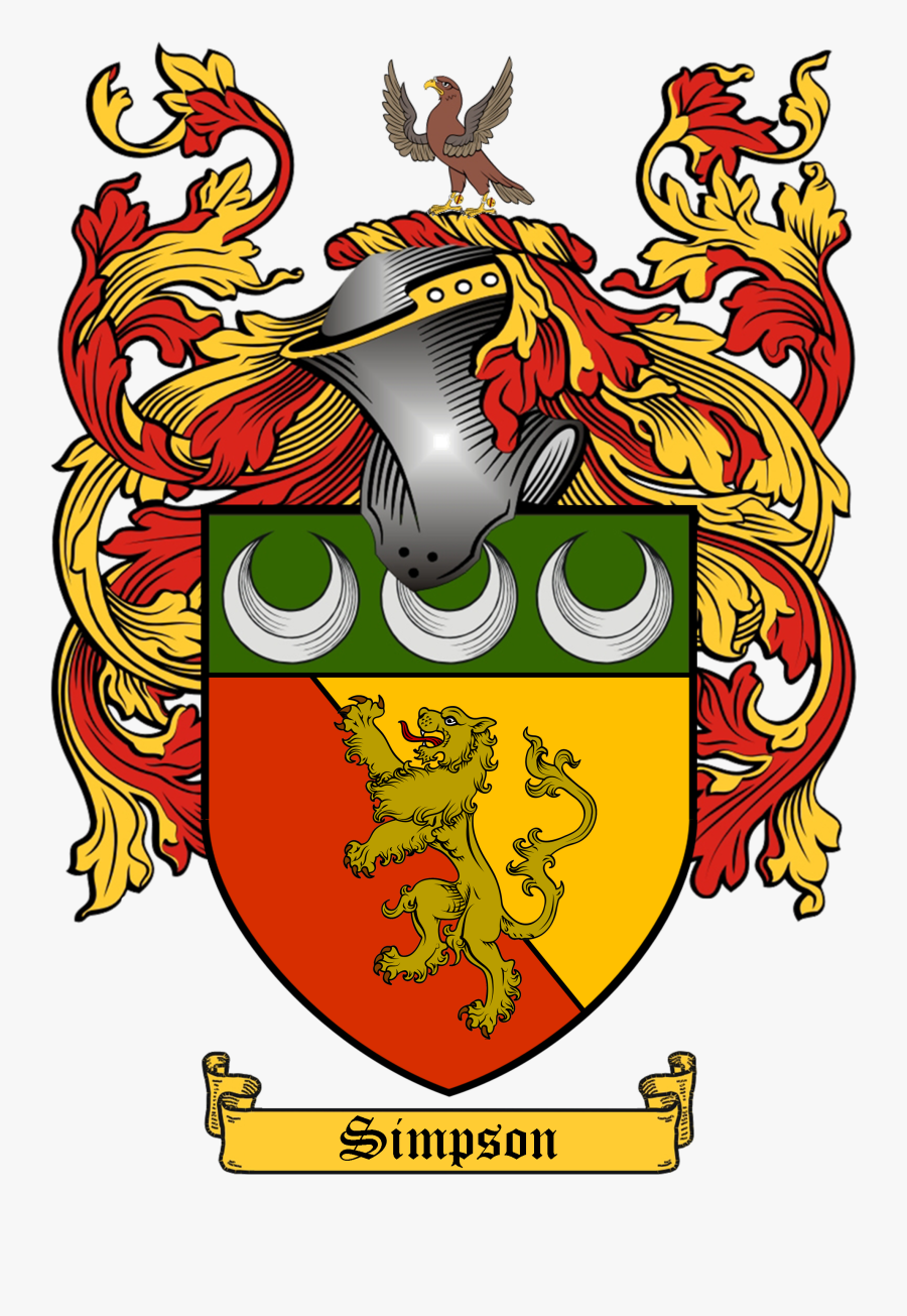 Oaks Coat Of Arms, Transparent Clipart