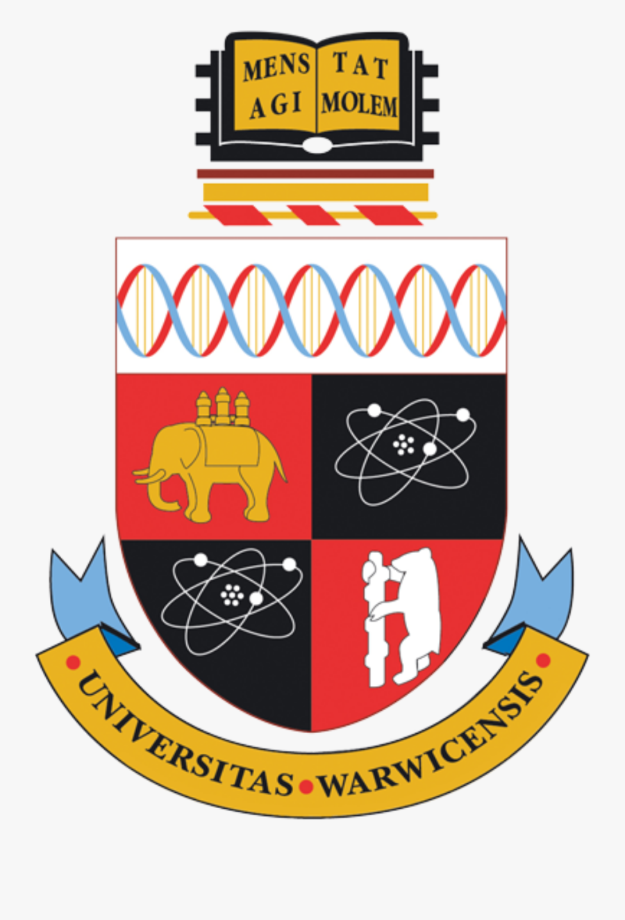 Warwick Crest - Svg - Warwick University Coat Of Arms, Transparent Clipart