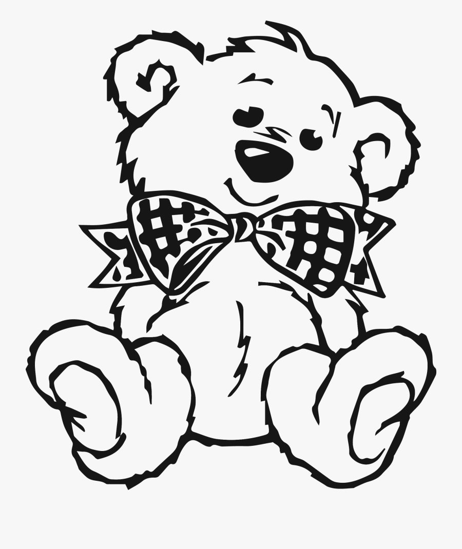 teddy black and white