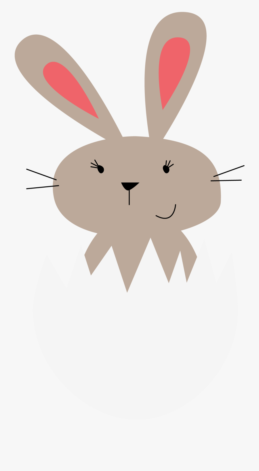 Easter Bunny - Domestic Rabbit, Transparent Clipart