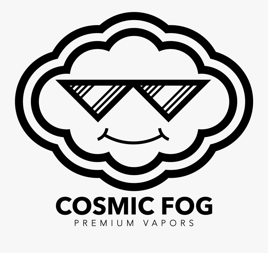 Cosmic Fog E Juice Logo, Transparent Clipart