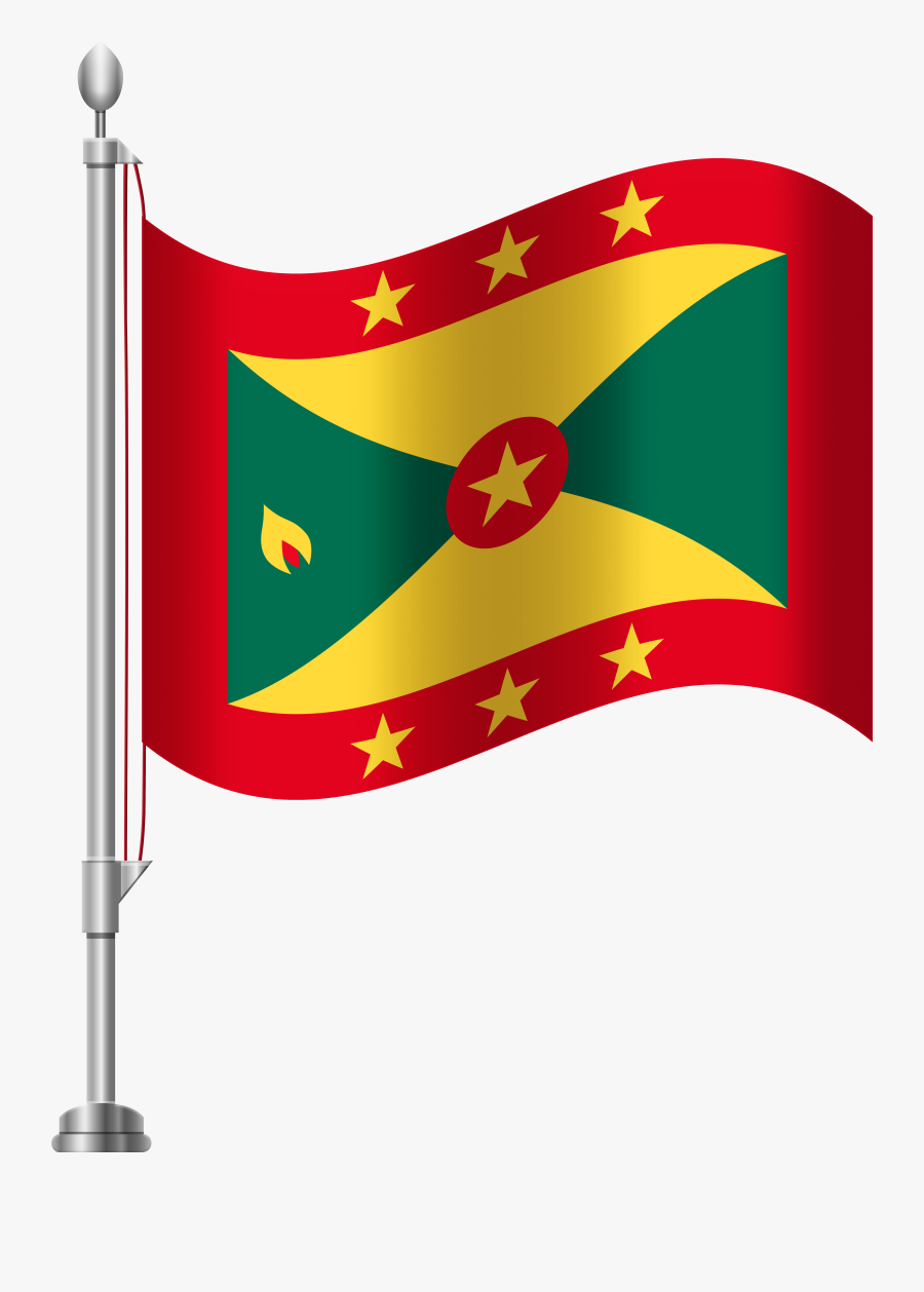 Grenada Flag Png Clip Art, Transparent Clipart