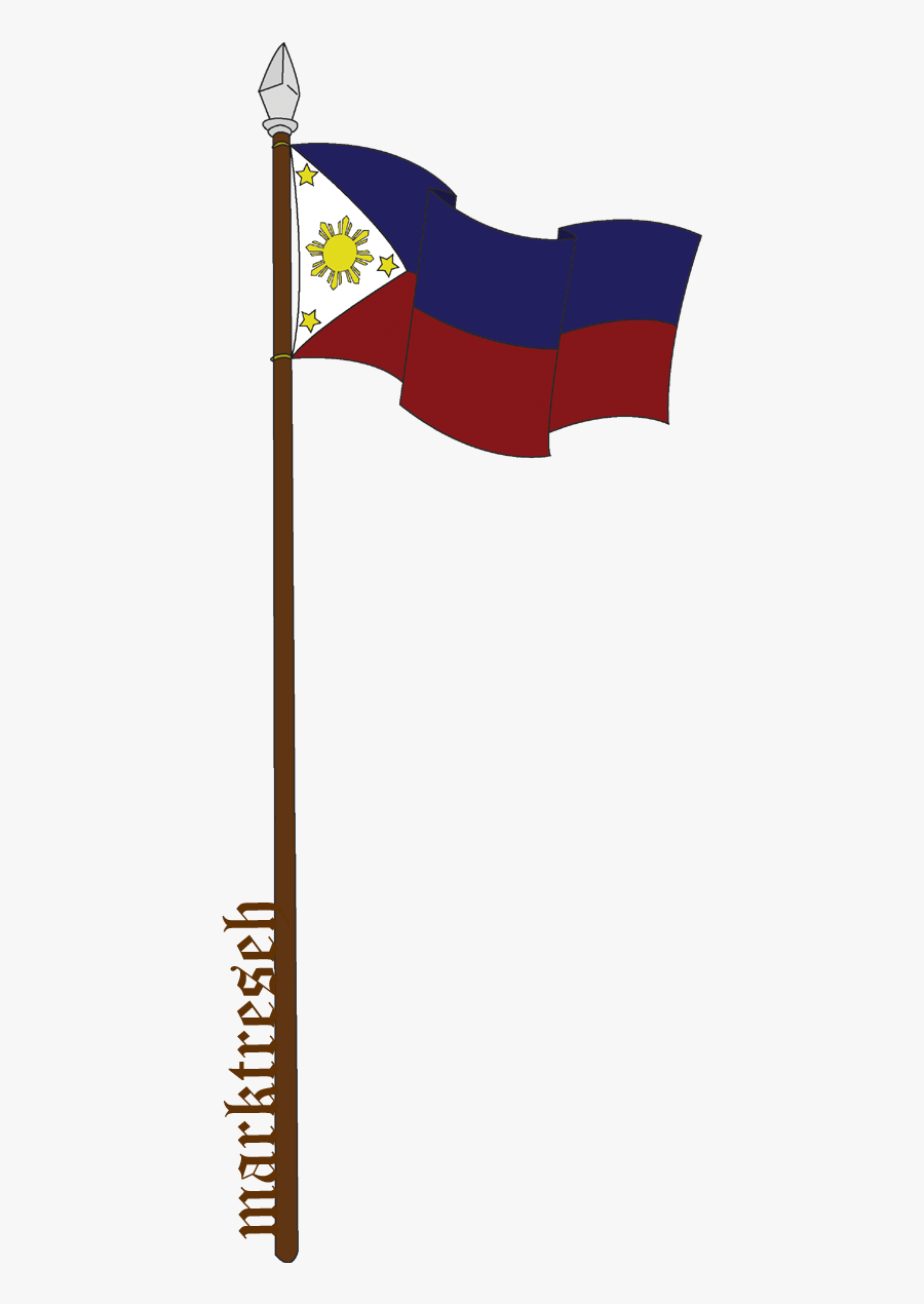 Transparent Pole Png - Philippine Flag Pole Clipart , Free Transparent