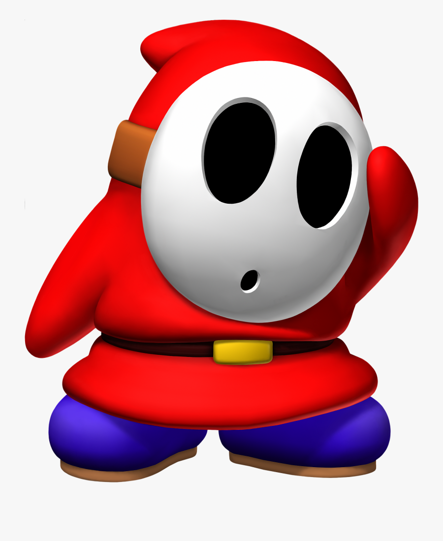How Do Us Girls Tell The Difference Between A Shy Guy - Shy Guy From Mario, Transparent Clipart