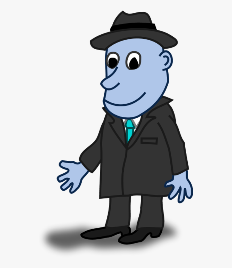 Comic Characters Businessman - Comic Characters, Transparent Clipart