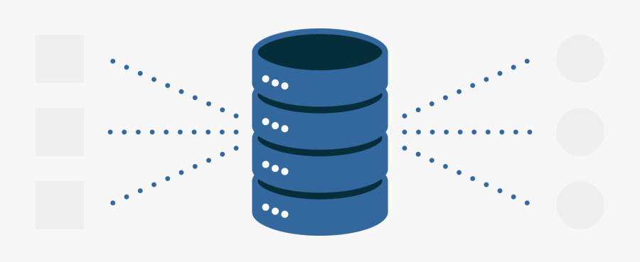 Server With Spiderwebs - Data Warehouse, Transparent Clipart