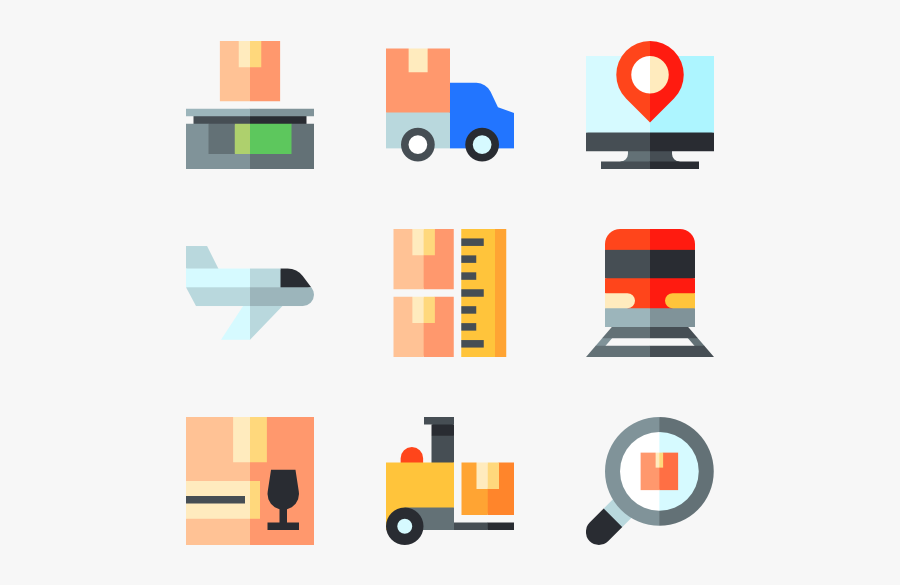 Logistics, Transparent Clipart