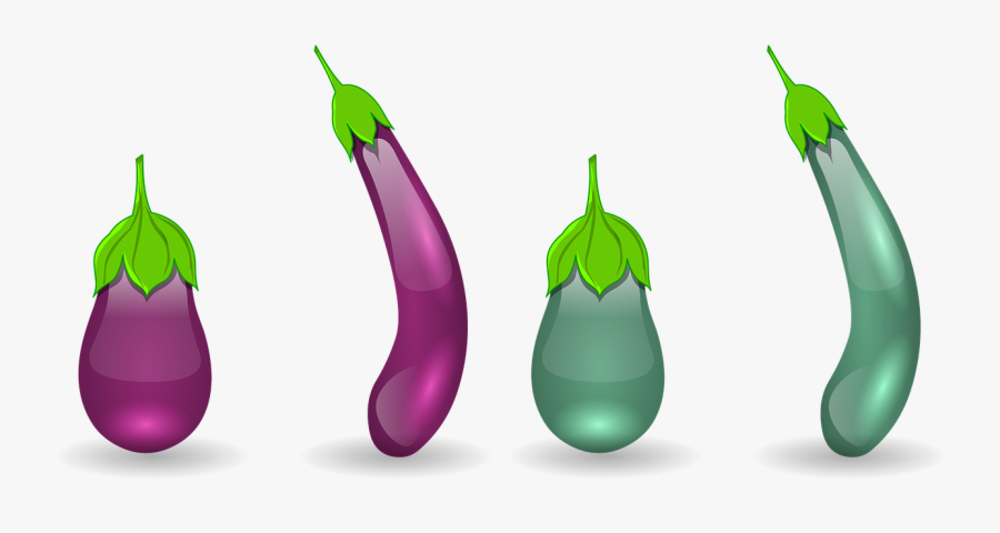 Brinjal Egg Plant Vegetable Free Picture - ภาพ มะเขือ ยาว การ์ตูน, Transparent Clipart