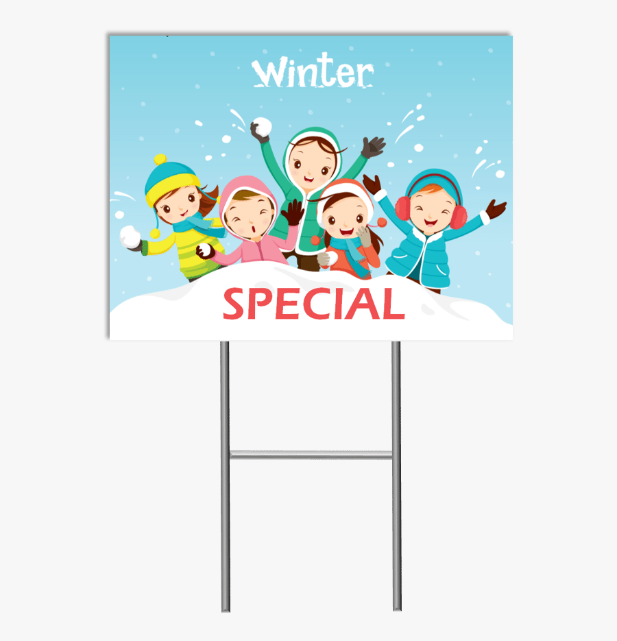 Child Care Website Design, Child Care Websites, Child - Children Playing Snow Together Activity, Transparent Clipart