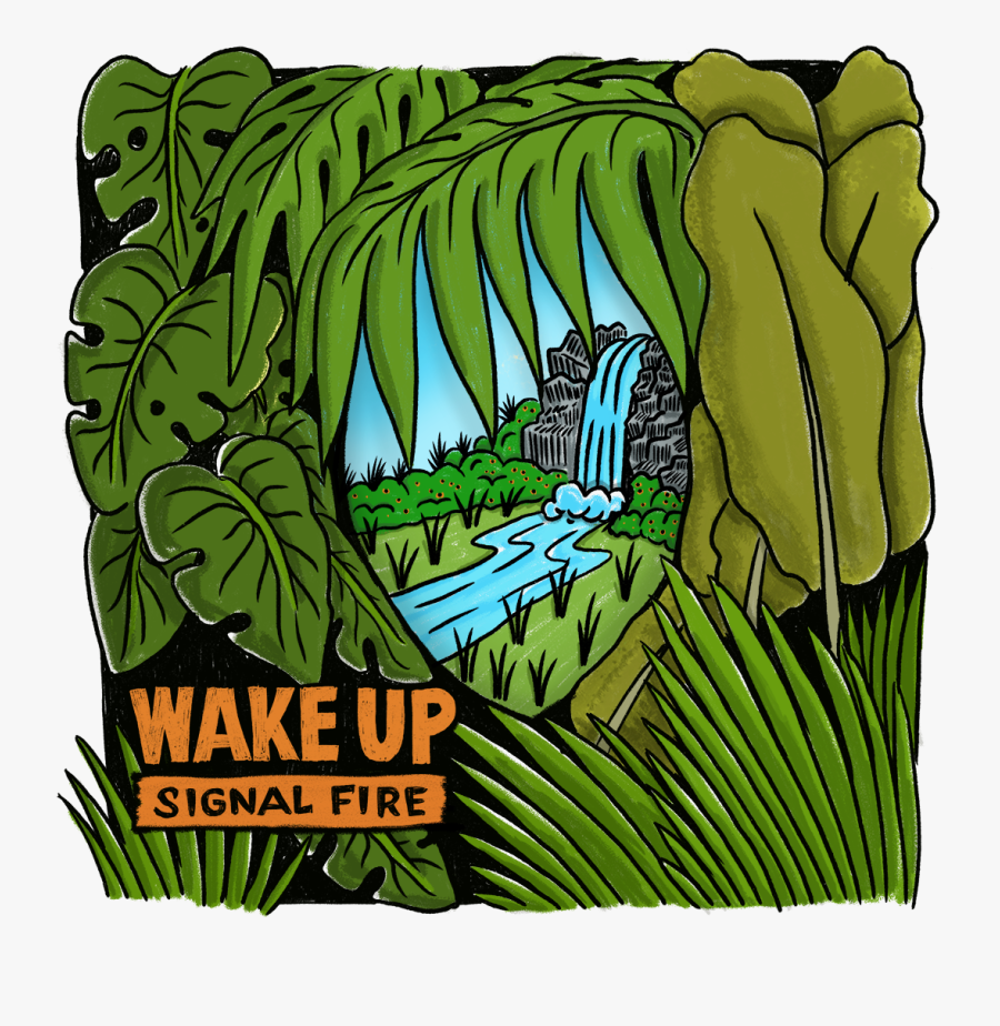 Album-cutout - Signal Fire Wake Up, Transparent Clipart