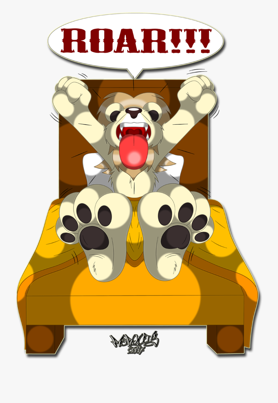 Call Of The Wild, Waking Up - Cartoon, Transparent Clipart