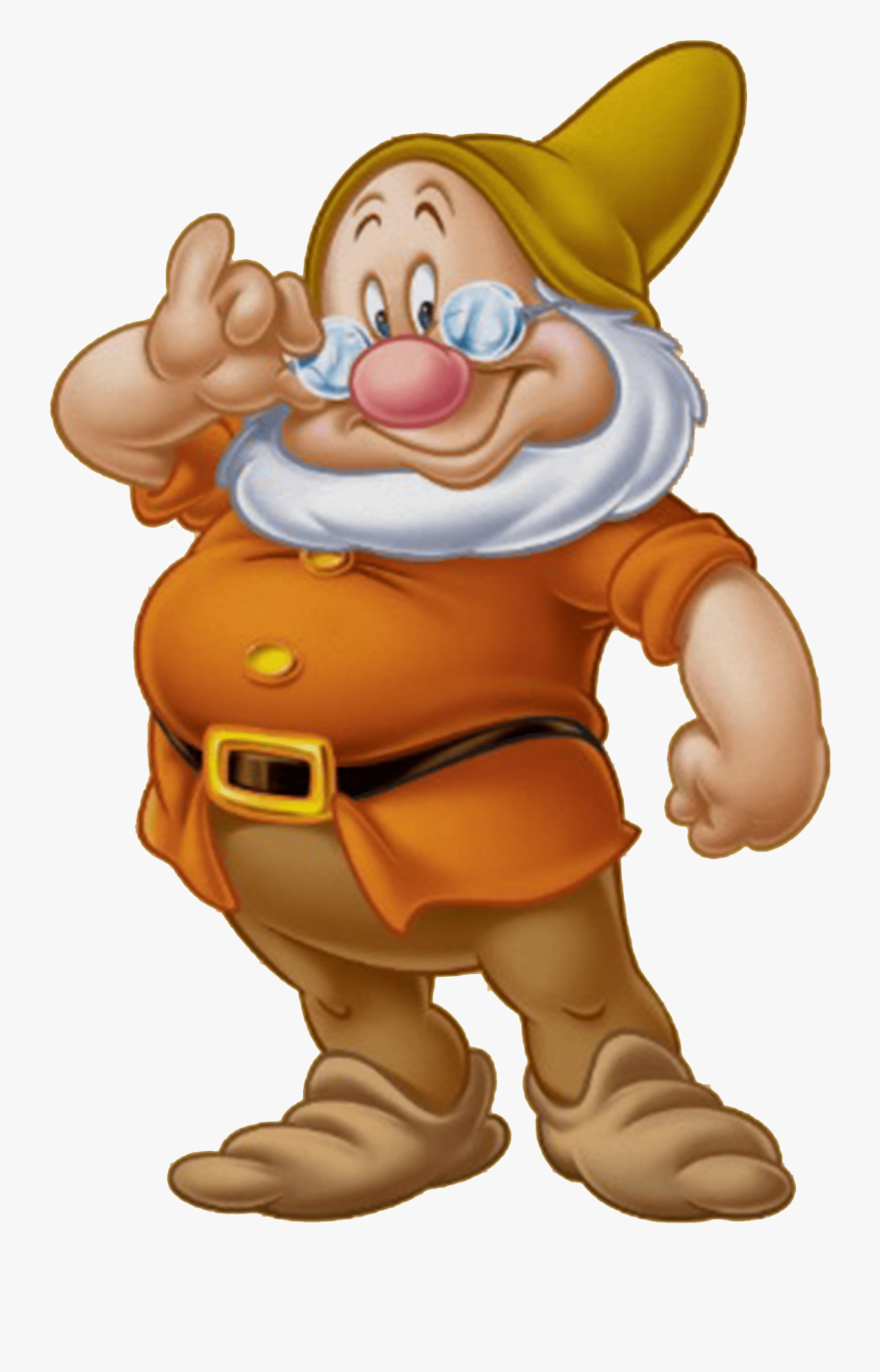 Snow White Doc Dwarf - Doc Seven Dwarfs, Transparent Clipart