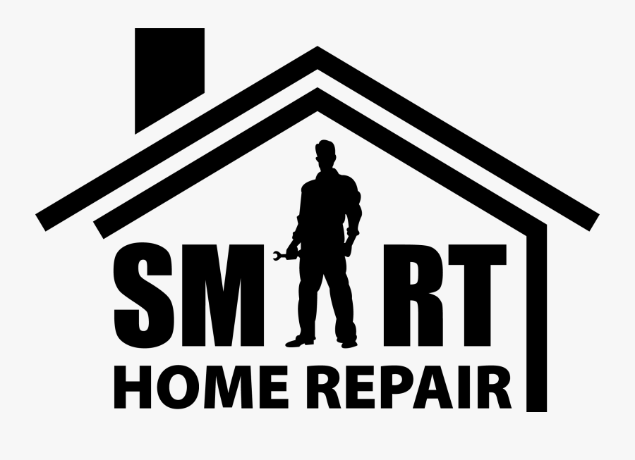 Smart Home Repair, Llc - Home Repair Handyman Logo, Transparent Clipart