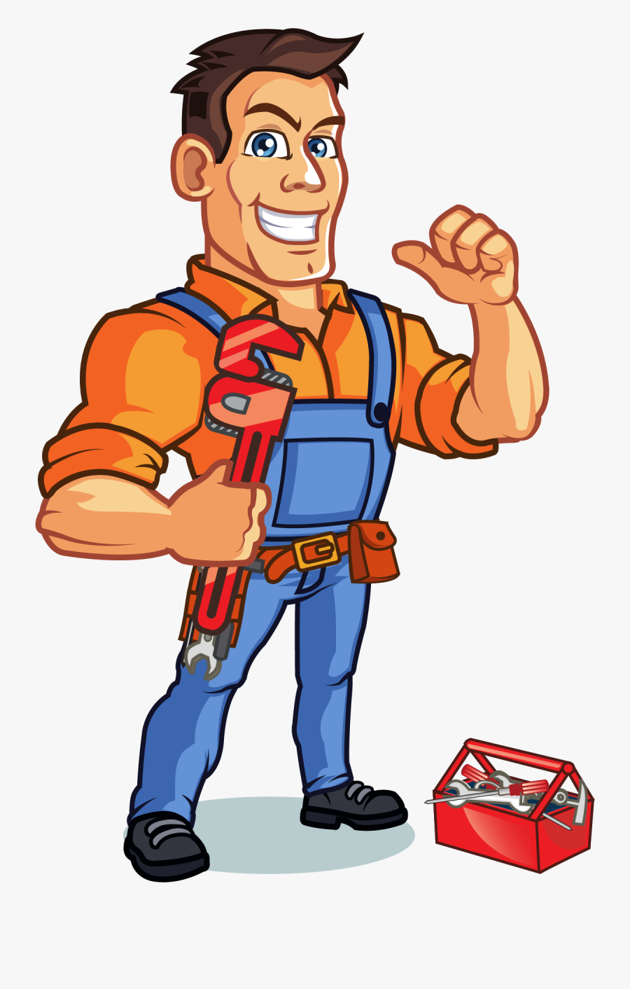 Handyman Vector, Transparent Clipart