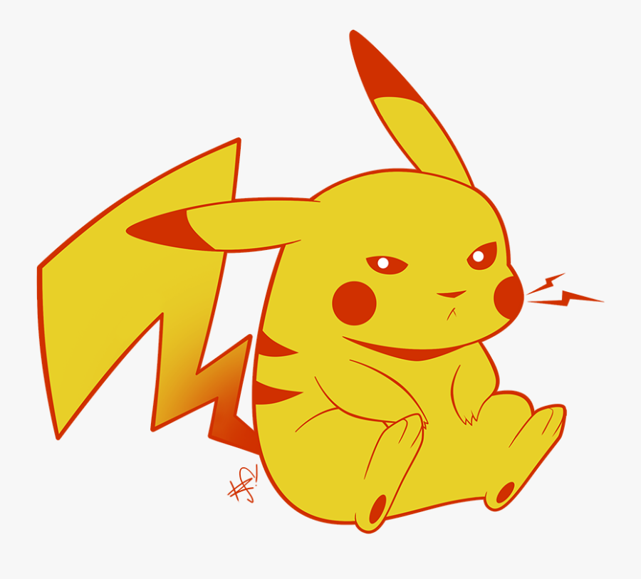 pikachu grumpy