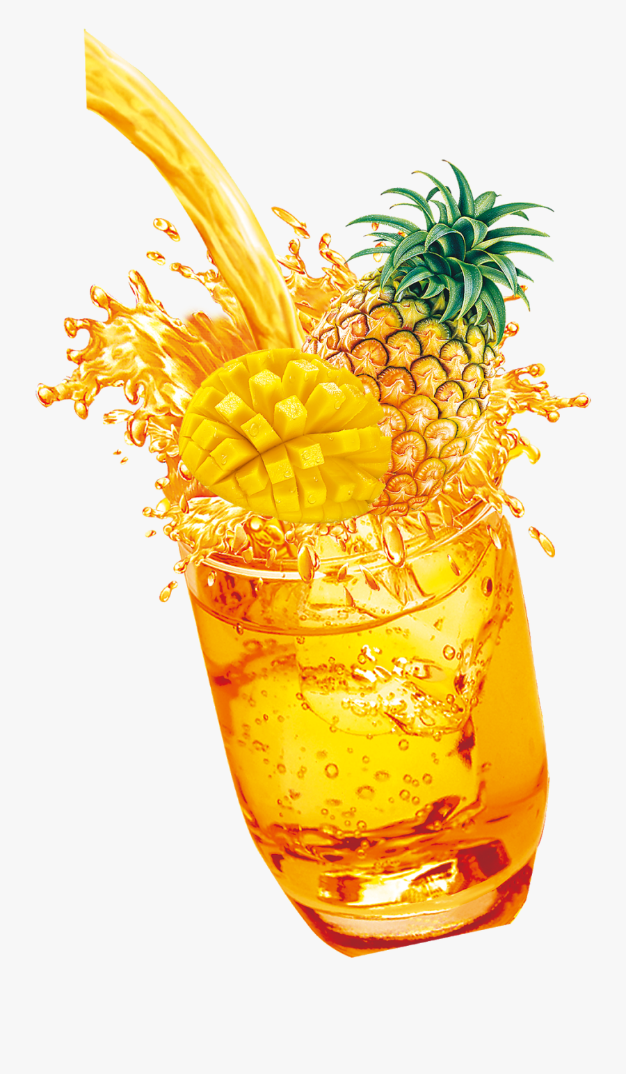 Pineapple Juice Png, Transparent Clipart