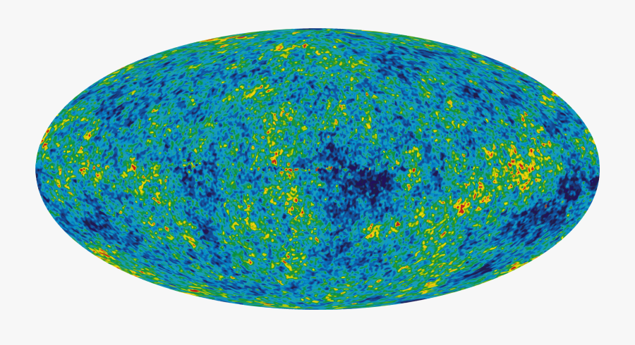 Nasa Wmap Five Year Microwave Sky Clip Arts - First Image Of The Universe, Transparent Clipart