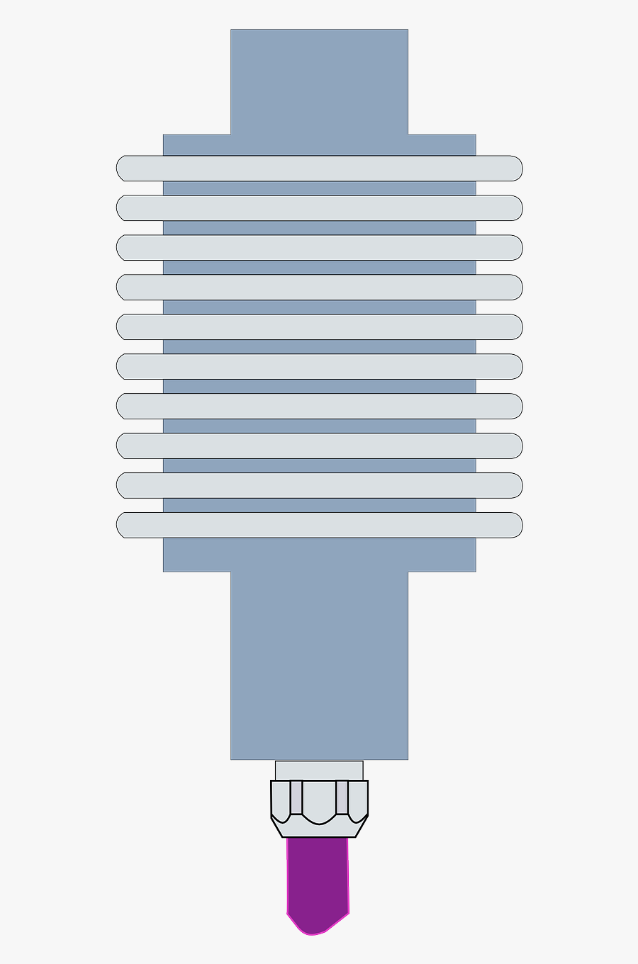 Spark Plug Sparkling Plug Electrical Free Picture - Loadcell Icon, Transparent Clipart