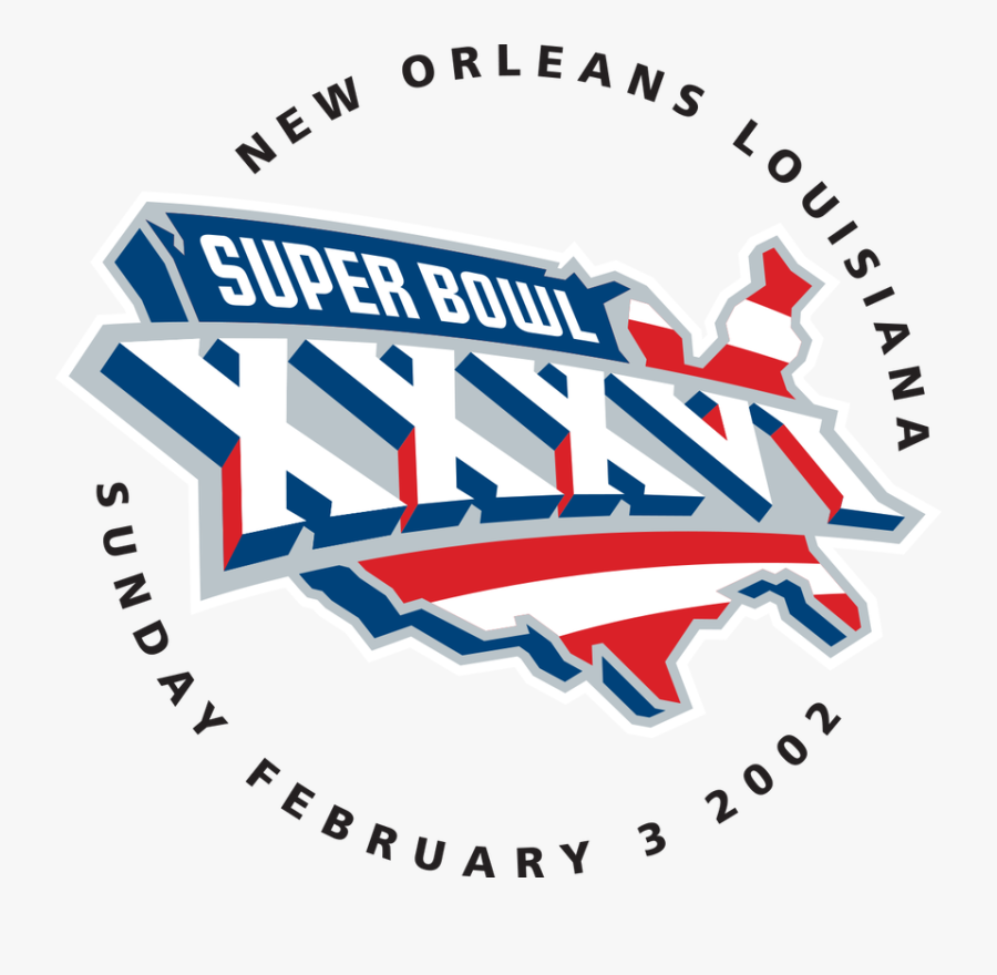 Picture - 2002 Super Bowl Logo, Transparent Clipart