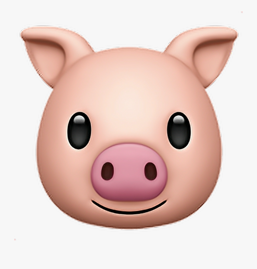 Pig Emoji Png - Emojis De Iphone Animales, Transparent Clipart