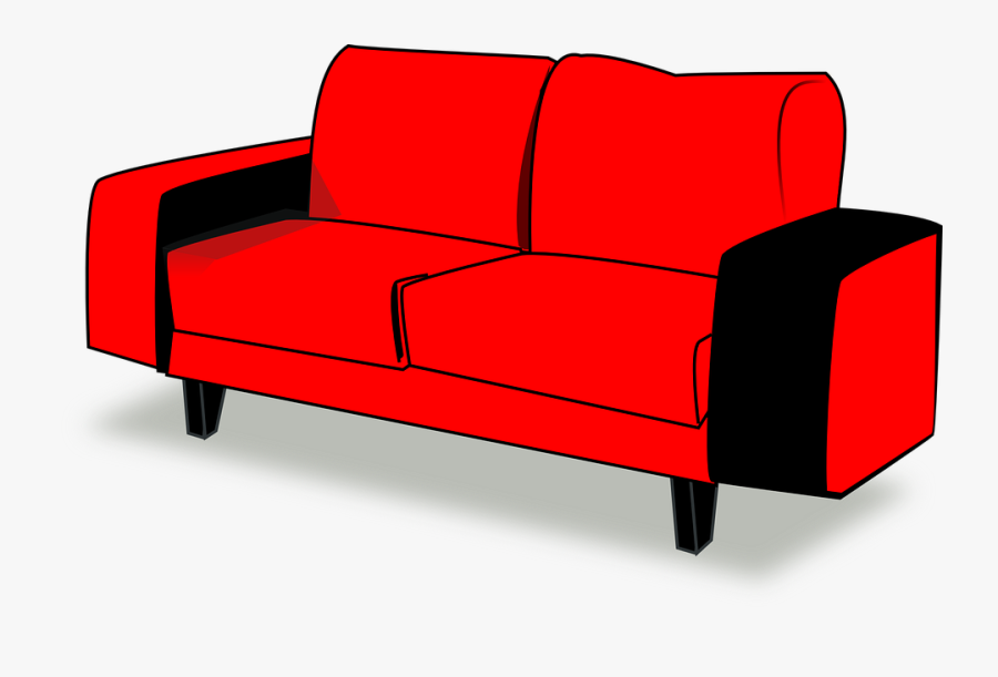 Transparent Sofa Png - Couch, Transparent Clipart