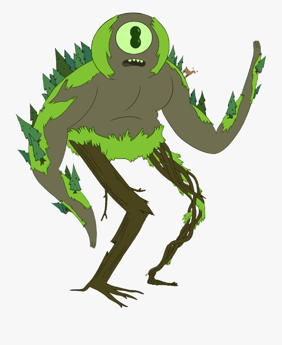 Adventure Time With Finn And Jake Wiki - Adventure Time Grass Monster, Transparent Clipart