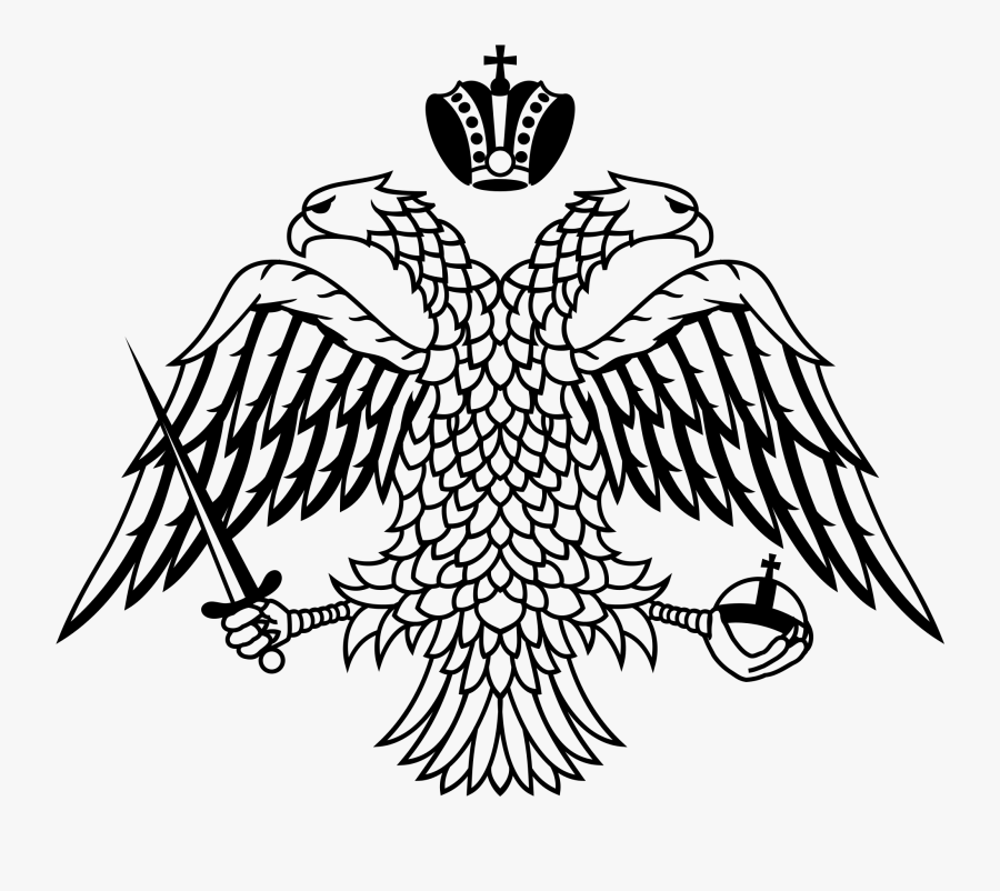 Double Headed Eagle Orthodox, Transparent Clipart