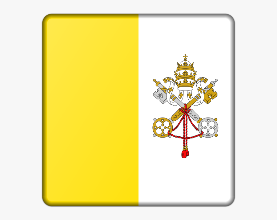 Papal Flag Clipart, Transparent Clipart