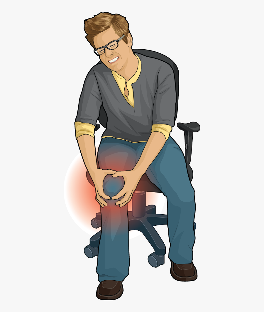 Knee Pain Cartoon , Free Transparent Clipart - ClipartKey