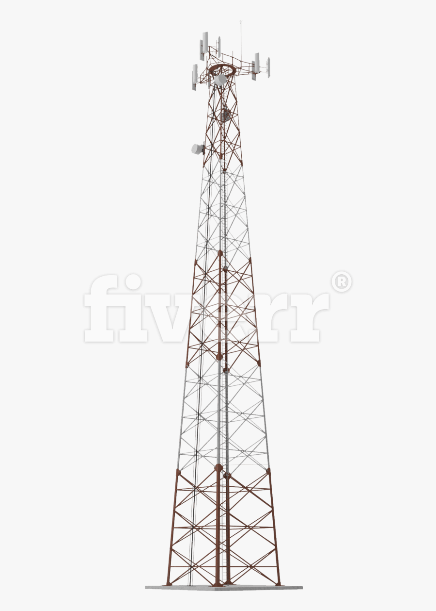 Transparent Cell Tower Clipart - Cell Phone Tower Model, Transparent Clipart