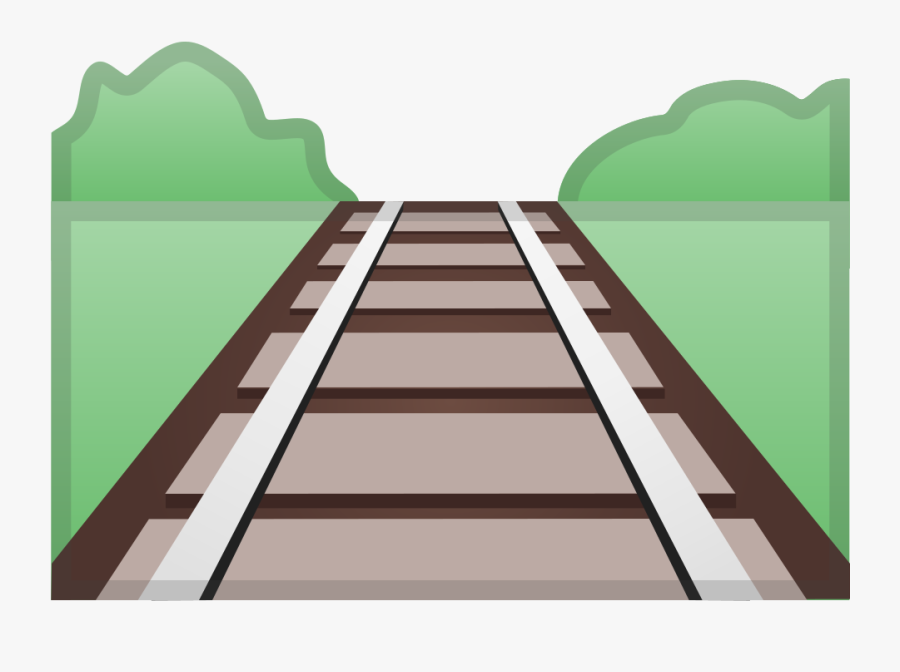 Railway Track Icon - Railroad Tracks Hd Transparent Cartoon , Free