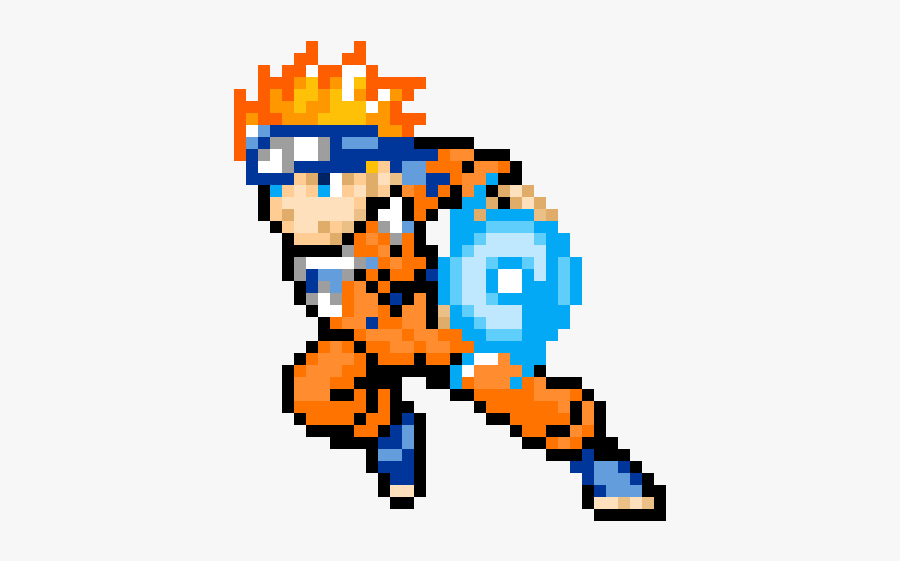Pixel Art Naruto Grid , Free Transparent Clipart - ClipartKey