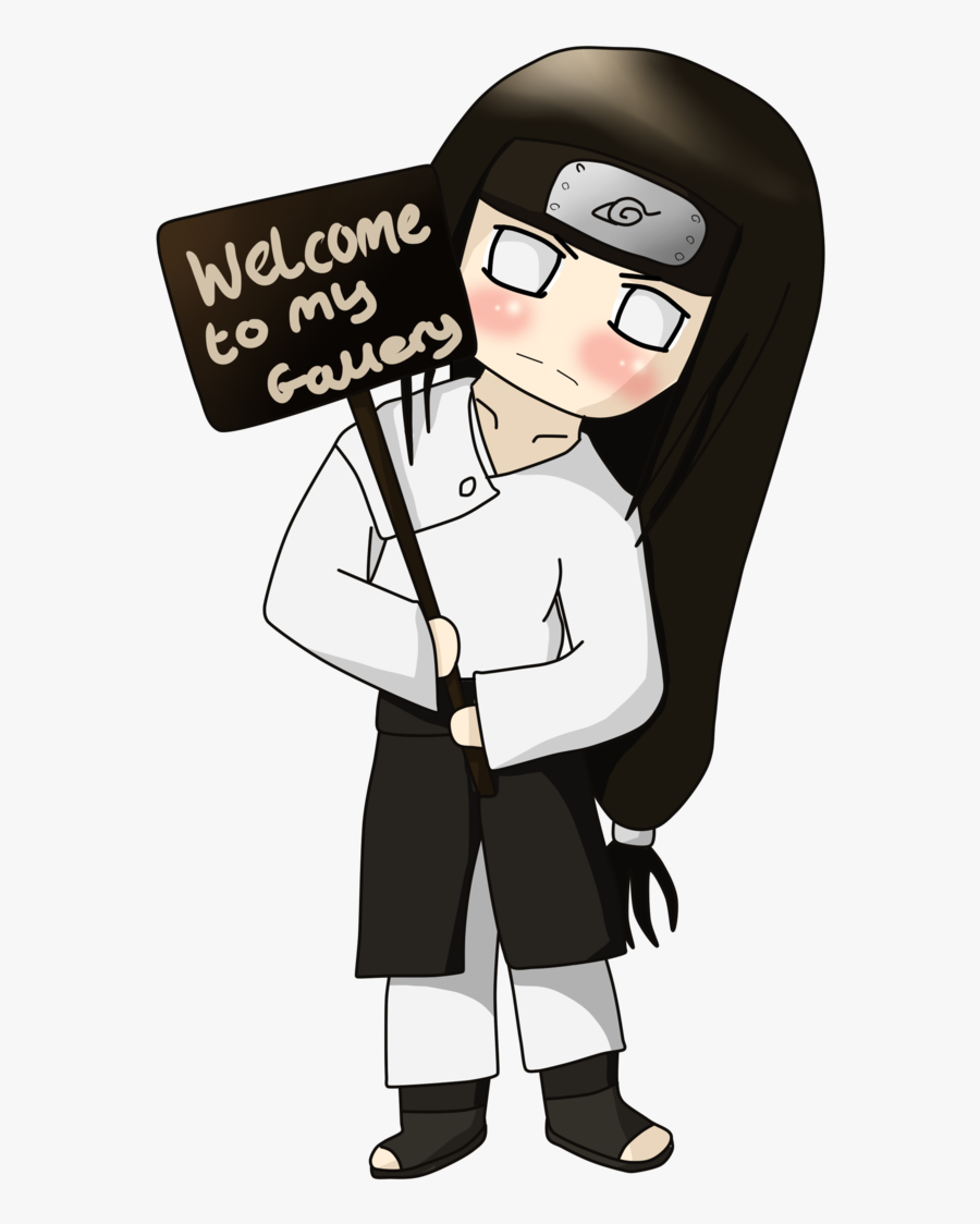 Chibi Neji By Lightening Ninja Chibi Neji By Lightening - Neji Hyuga, Transparent Clipart